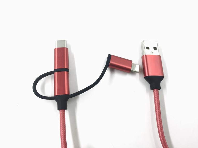 宏浩達(dá)三合一尼龍編織數(shù)據(jù)線工廠定制