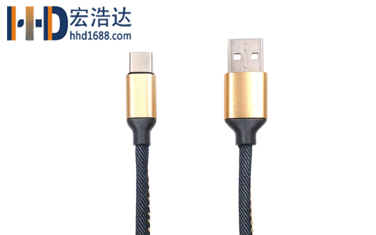 宏浩達(dá)廠家直銷樂視數(shù)據(jù)線type-c充電線華為手機(jī)數(shù)據(jù)線生產(chǎn)廠定制