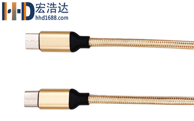 宏浩達(dá)數(shù)據(jù)線工廠type-c對type-c數(shù)據(jù)線對充線新品推薦