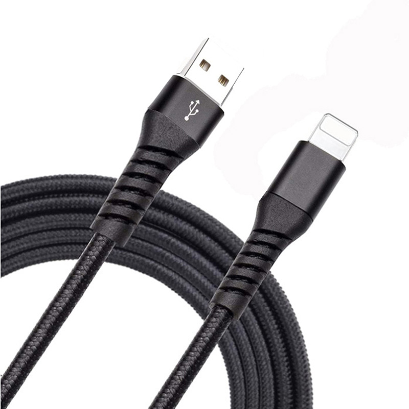 工廠定制 蘋(píng)果2.4A快充數(shù)據(jù)線適用于iPhone13系列充電線USB充電